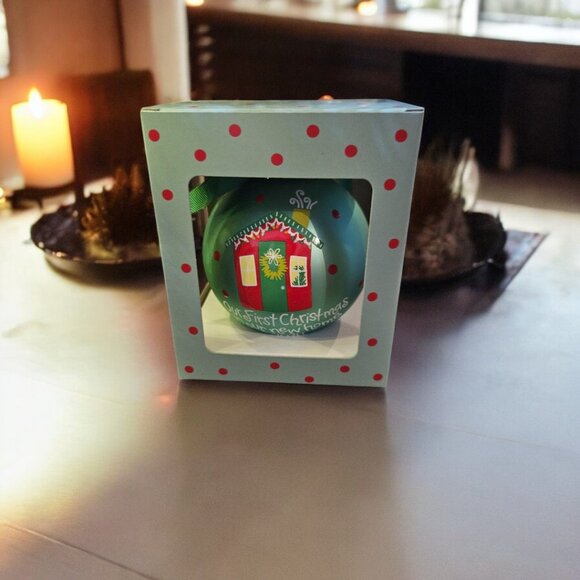 2024 Christmas Ball Ornament - Our First Christmas In Our New Home - Dillard's - Picture 4 of 9